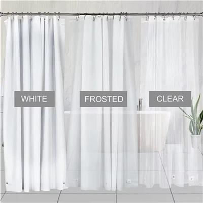 Skýr töff sturtu fortjald